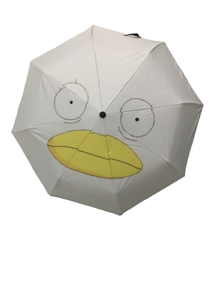 Controle manual 21 polegadas 8 guarda-chuva de ossos com padrão personalizado de imagem de personalidade
