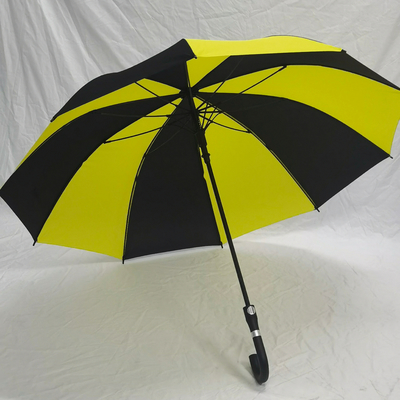 Guarda-chuva de golfe à prova de vento com logotipo personalizado e diâmetro aberto de 130 cm