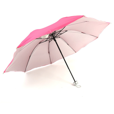 Material do painel de revestimento de prata guarda-chuva para impressão de logotipo personalizado