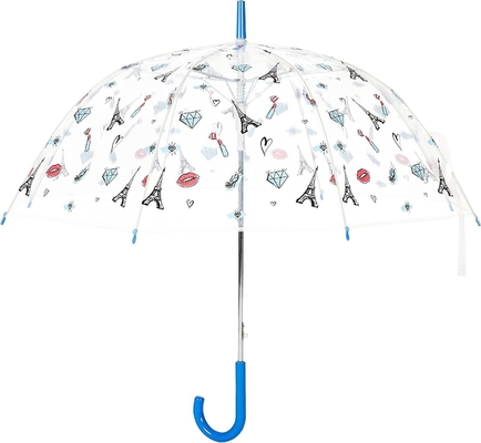 Retorno à Escola para Crianças Fundamentos Transparentes Estrelas de Bolha guarda-chuva com Gancho