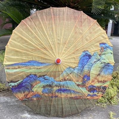 Impressão personalizada de papel chinês guarda-chuva perfeita para decoração de casamento