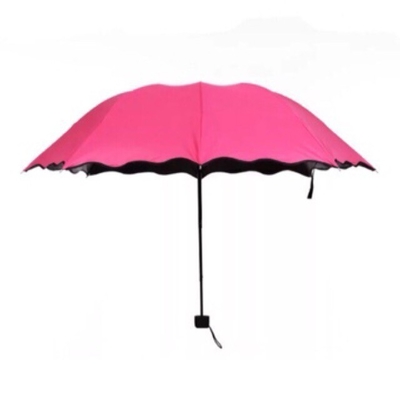 Estilo de Design Minimalista Magia UV dobrável Sol chuva guarda-chuva resistente ao vento