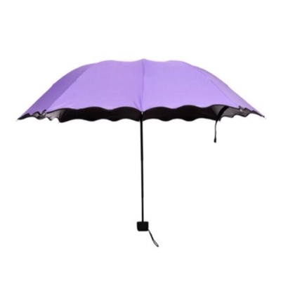 Estilo de Design Minimalista Magia UV dobrável Sol chuva guarda-chuva resistente ao vento