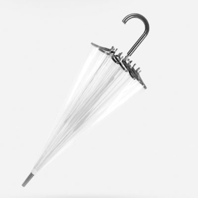 Controle semi-automático Impressão personalizada guarda-chuva reta em estilo de design minimalista