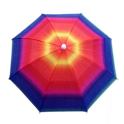 Mini chapéu de guarda-chuva para adultos com material de costelas de aço e logotipo de impressão personalizado
