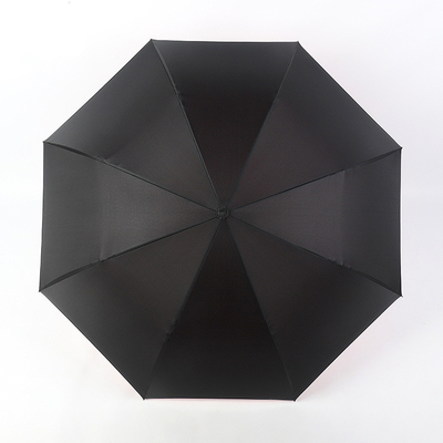 Um guarda-chuva publicitário com alça em forma de C Anti-UV Impermeável Um guarda-chuva reto