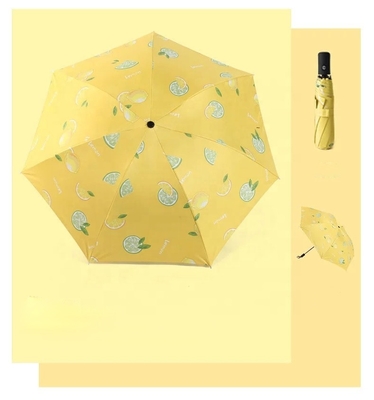 Logotipo personalizado de guarda-chuva triplo de poliéster para promoções e compras OEM