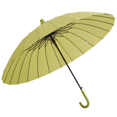 Estilo de design minimalista Um guarda-chuva de publicidade comercial com alça longa e impressão de logotipo