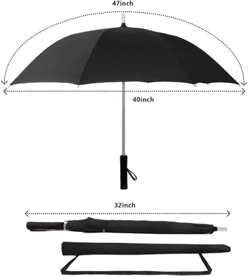 105cm Diâmetro Aberto Umbrelha Laser Luzes Escandinavas Samurai Espada Katana Design