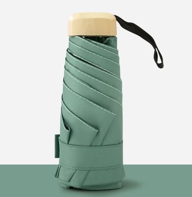 Impressão de guarda-chuva de moda de cinco dobras Desenhos personalizados Impressão de logotipo 20,5 polegadas * 6k