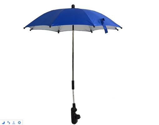 Acessórios de carrinho personalizados com cor ajustável Todos em 1 Função para guarda-chuva de carrinho de bebê