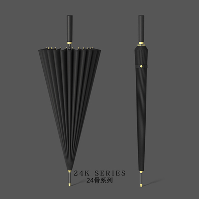Impressão de logotipo personalizado guarda-chuva reta com abertura automática e diâmetro aberto de 120 cm