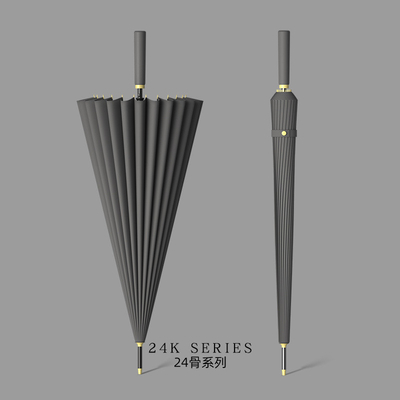 Impressão de logotipo personalizado guarda-chuva reta com abertura automática e diâmetro aberto de 120 cm