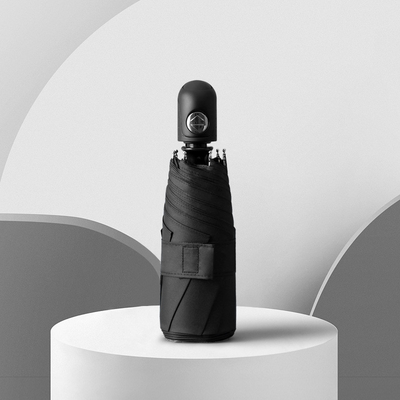 Umbrilhões de revestimento preto BSCI Mini Pocket Capsule Proteção UV Cinco guarda-chuva dobrável