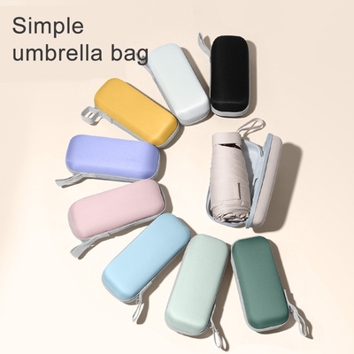 X503 Ultralight Mini Umbrelha Seis-Fold Portátil para Proteção UV e Portabilidade
