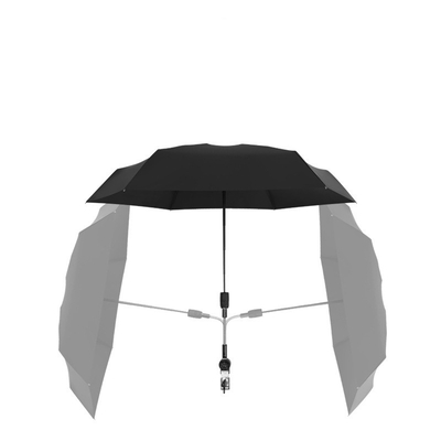 Proteção UV e Proteção contra chuva Paraguas de carrinho de bebê portátil com design minimalista
