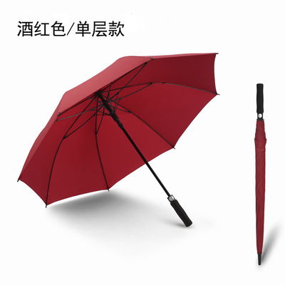 Fibra 4S Shop Business Gift Grande guarda-chuva de golfe masculino com características de abertura automática e resistente ao vento