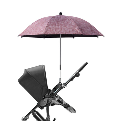 Proteção UV guarda-sol guarda-chuva para bebê caminhando 190T tecido Ponegee tudo em 1 função