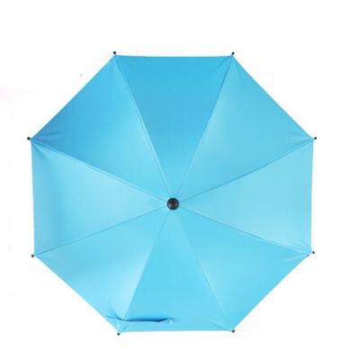 Proteção UV guarda-sol guarda-chuva para bebê caminhando 190T tecido Ponegee tudo em 1 função