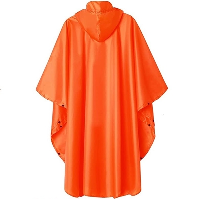 Impressão de logotipo personalizado Camisa de chuva para atividades ao ar livre e leve