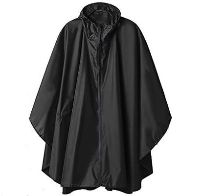 Pacote de chuva de poliéster à prova d'água para aventuras ao ar livre