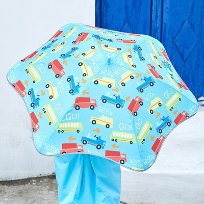 Desenhos personalizados Impressão de logotipo tudo em um guarda-chuva infantil para meninos e meninas