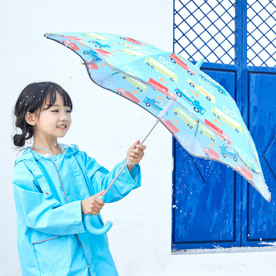 Desenhos personalizados Impressão de logotipo tudo em um guarda-chuva infantil para meninos e meninas