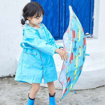 Desenhos personalizados Impressão de logotipo tudo em um guarda-chuva infantil para meninos e meninas