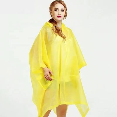 Viagem Caminhadas Equipamento de chuva Vermelho Paletó de chuva Adulto Prático Poncho Vestuário de chuva para uma pessoa