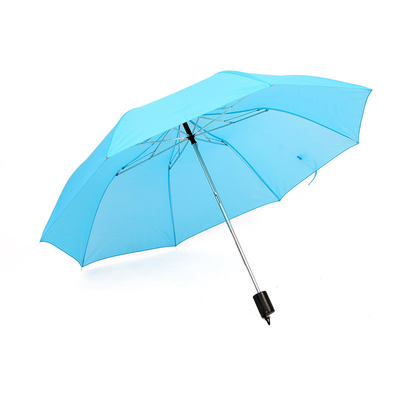 Promoção do mercado 2 Plexidade Impeligível ao vento e à chuva Logotipo personalizado guarda-chuva de protecção solar