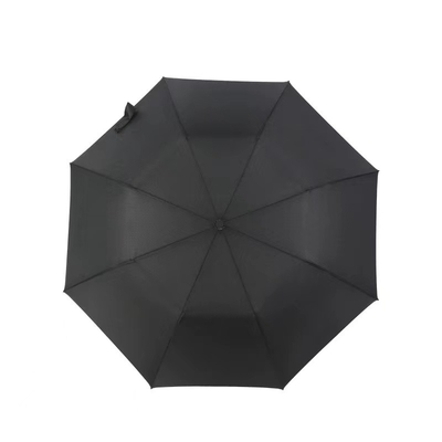 Um guarda-chuva à prova de vento e à prova de água personalizado com impressão de logotipo portátil 2 dobrável