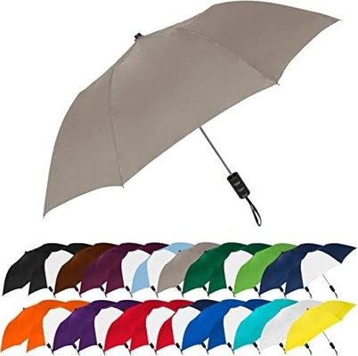 Fornecimento exclusivo 23'*6k Função tudo em 1 estoque de chuva lote 2 guarda-chuva em forma de arco dobrável