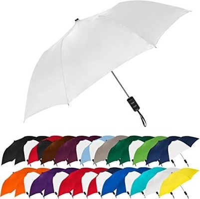 Design minimalista guarda-chuva automaticamente aberta com espectro de cores e eixo de aço
