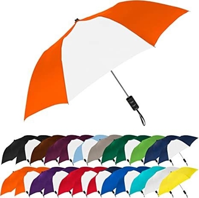 Design minimalista guarda-chuva automaticamente aberta com espectro de cores e eixo de aço