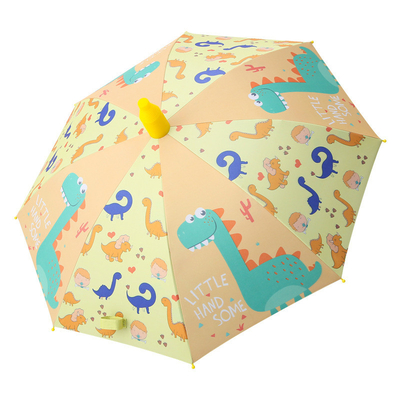 Guarda-chuva para crianças com design ultra-leve e controle semi-automático Diâmetro aberto 85cm