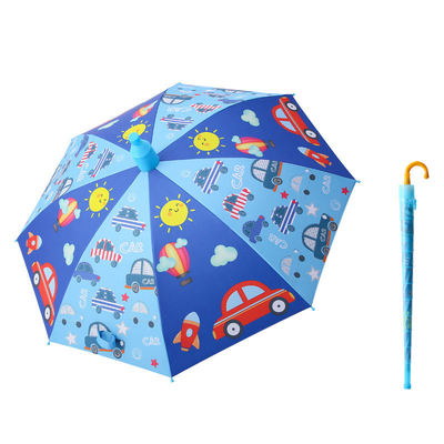 Guarda-chuva para crianças com design ultra-leve e controle semi-automático Diâmetro aberto 85cm