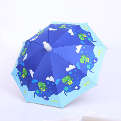 Estilo de design minimalista guarda-chuva infantil logotipo personalizado equipamento de chuva para meninos meninas