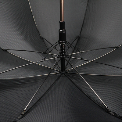 Um guarda-chuva totalmente automático de fibra de carbono de grande porte para negócios e proteção solar