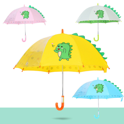 17 polegadas * 8k Cute Kids guarda-chuva com orelhas Controle manual desenhos aleatórios e cores