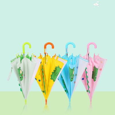 17 polegadas * 8k Cute Kids guarda-chuva com orelhas Controle manual desenhos aleatórios e cores