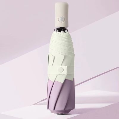 Dupla cor 8K 3 Plexável Proteção solar Automóvel guarda-chuva Automático Plexável MQO 100PCS