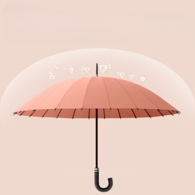 Large Custom Adve Straight Rod Sunscreen 16k Long Handle Automático Guarda-chuva Meteorológica