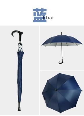 Protecção de Autoproteção de Idosos Guarda-chuva de Bastão de Caminhada com Desenhos Personalizados Impressão de Logotipo