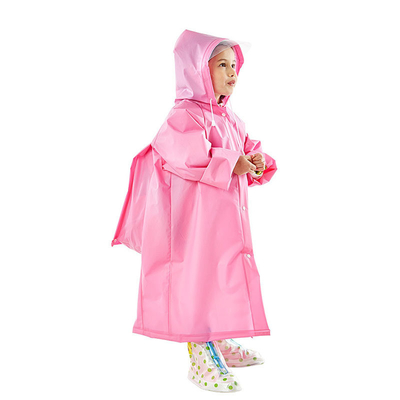 EVA Custom Kids impermeável casaco de chuva para crianças Temporada de chuva guarda-chuva Gênero meninas