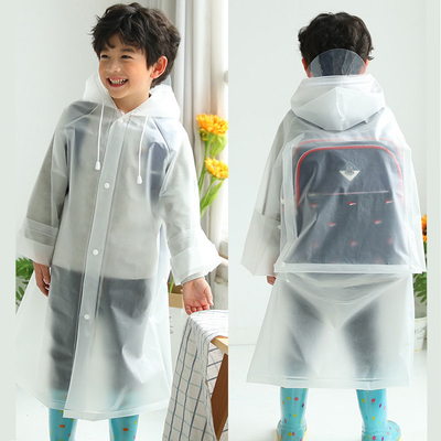 EVA Custom Kids impermeável casaco de chuva para crianças Temporada de chuva guarda-chuva Gênero meninas