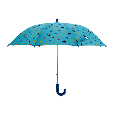 Guarda-chuva para crianças no jardim de infância Quadro de metal desenho animado Proteção solar e chuva