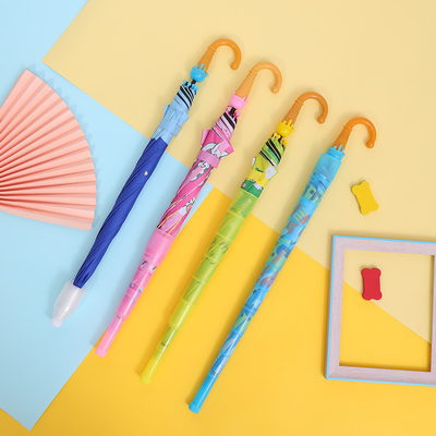 Estilo minimalismo Publicidade personalizada Guarda-chuva infantil com protetor solar e abertura automática