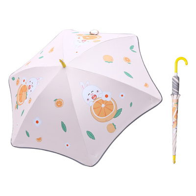 Guarda-chuva para crianças Proteção UV desenho animado Guarda-chuva para jardim de infância