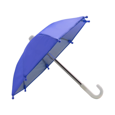 Mini guarda-chuva de poliéster para entrega de alimentos Diâmetro aberto &lt; 90 cm Bloco solar à prova d'água