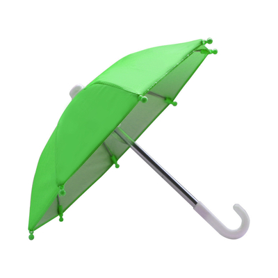 Mini guarda-chuva de poliéster para entrega de alimentos Diâmetro aberto &lt; 90 cm Bloco solar à prova d'água